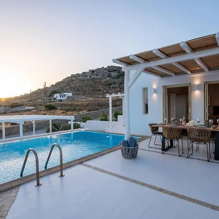 Villa Aegean Blue By Llb - In 500m. Kalafatis
