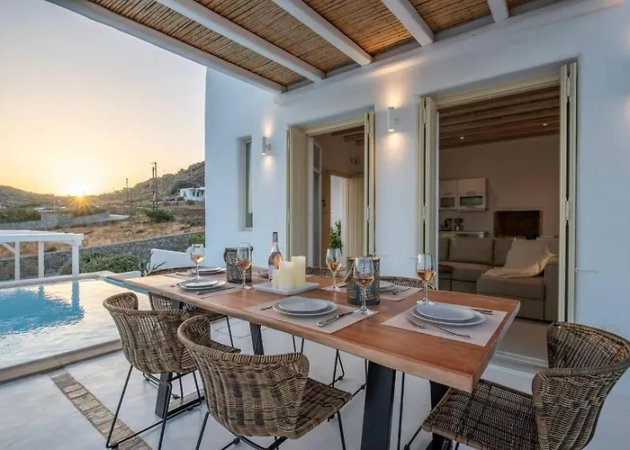 Aegean Blue By Llb - In 500m. 别墅 卡拉法蒂斯