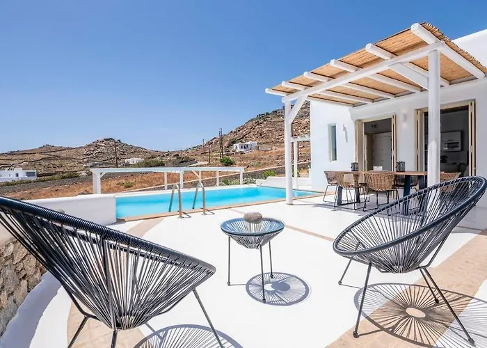 Villa Aegean Blue By Llb - In 500m. Kalafáti